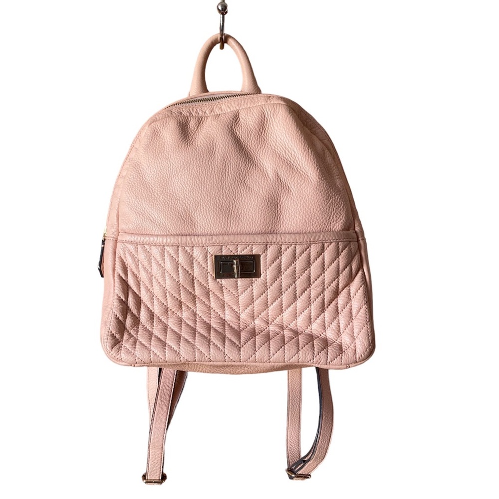Karl Lagerfield pale pink backpack with dust bag